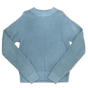 Treasure & Bond Blue Knit Sweater Girls Large 10/12 NWOT